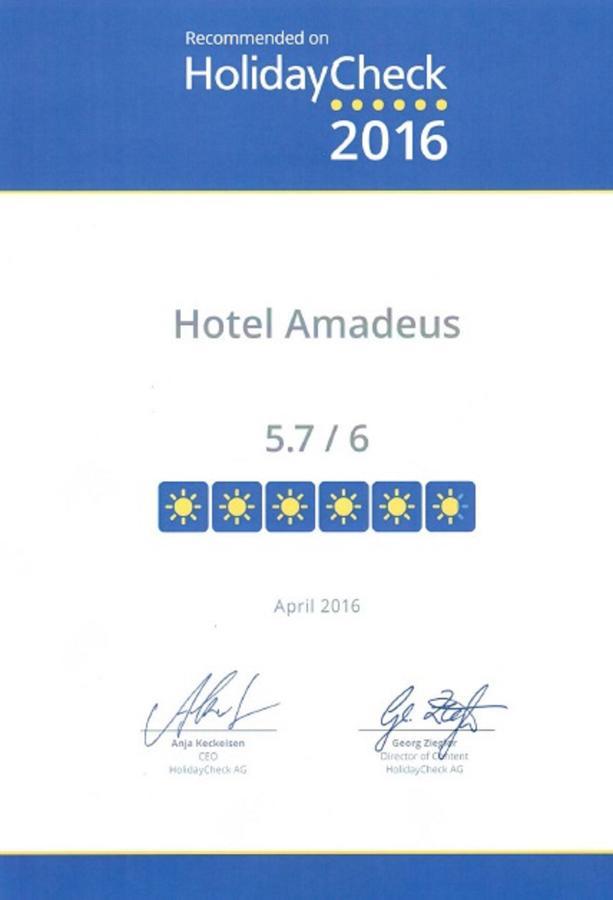 Hotel-Restaurant Amadeus Hannover Eksteriør billede